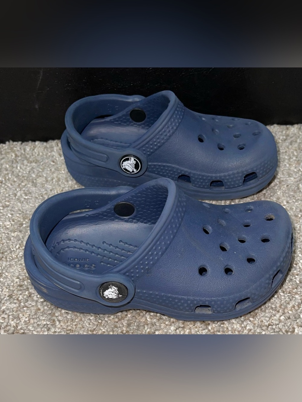 Croc Classics baby boy 6 blue